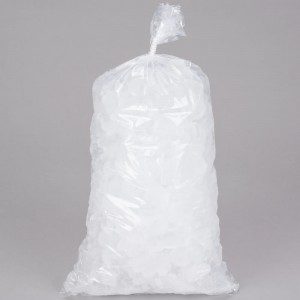 Plastic LDPE Ice Bag  10LB, 12X22, 1.5MIL 500ct